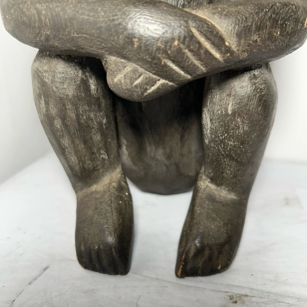 12” Bulul, Ifugao, Northern Luzon, Philippines Filipino, wood carving Sculpture - Picture 4 of 16